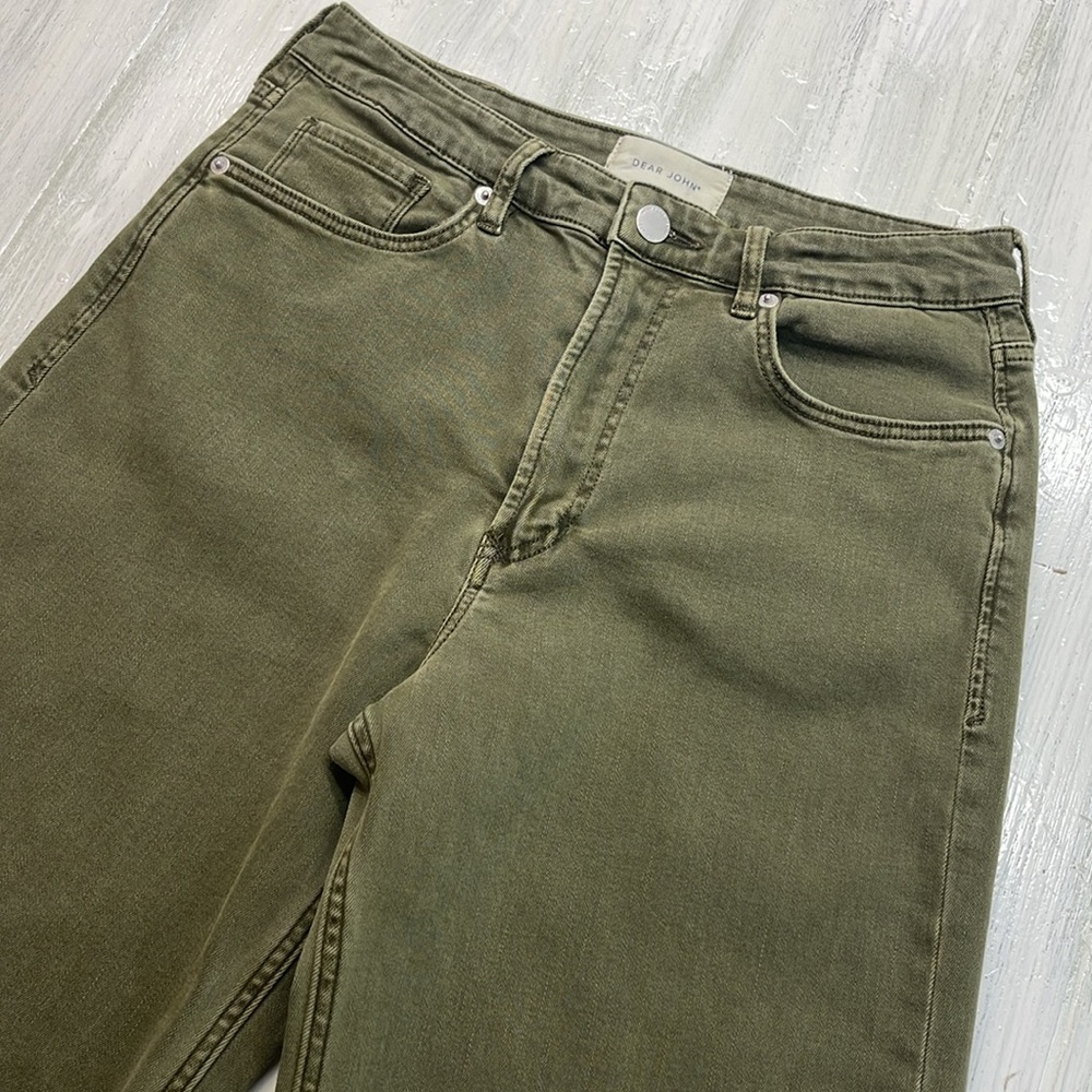 Dear John 90s Straight Leg Jean Sage Vine Sz 28 - Picture 6 of 12